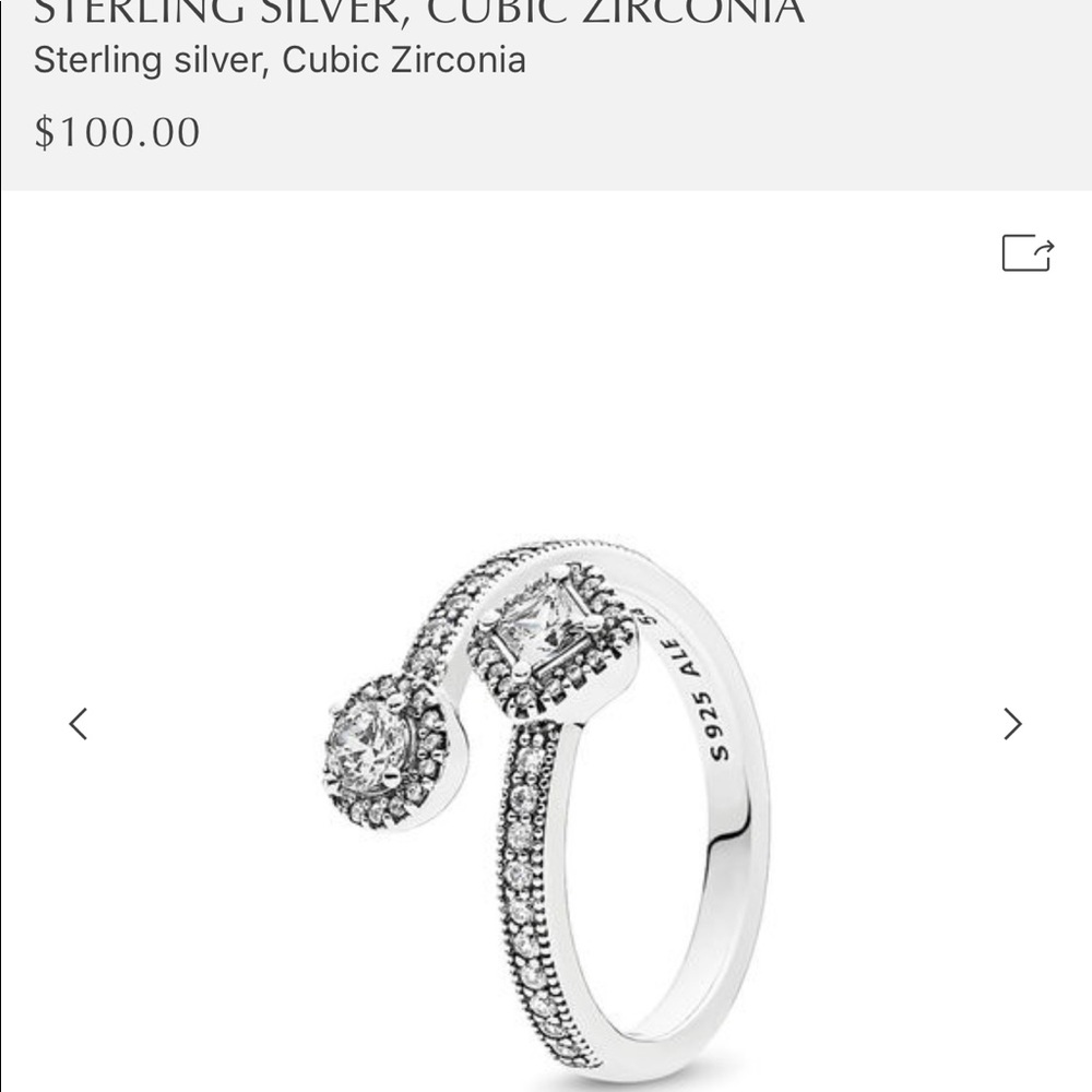 Pandora Ring OPEN TO OFFERS